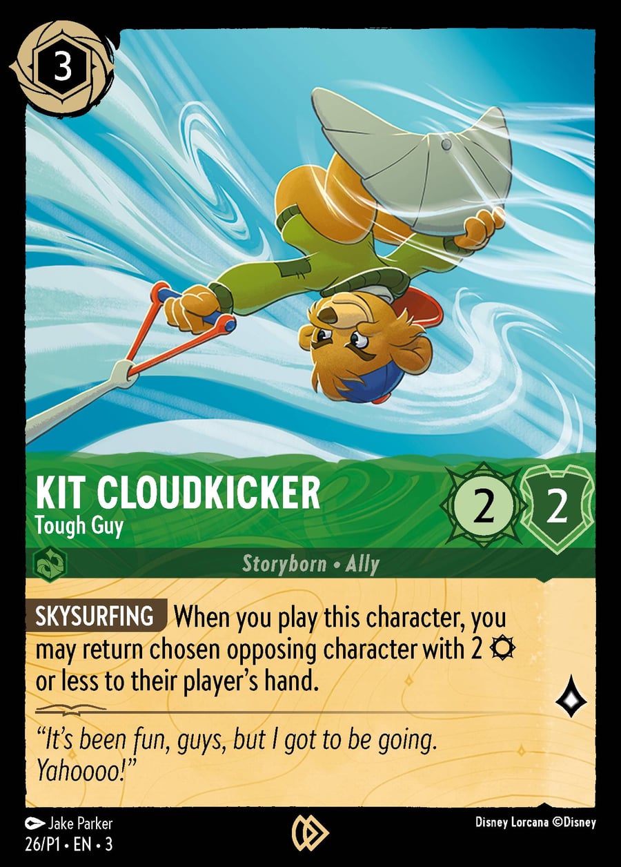 Kit Cloudkicker - Tough Guy card art