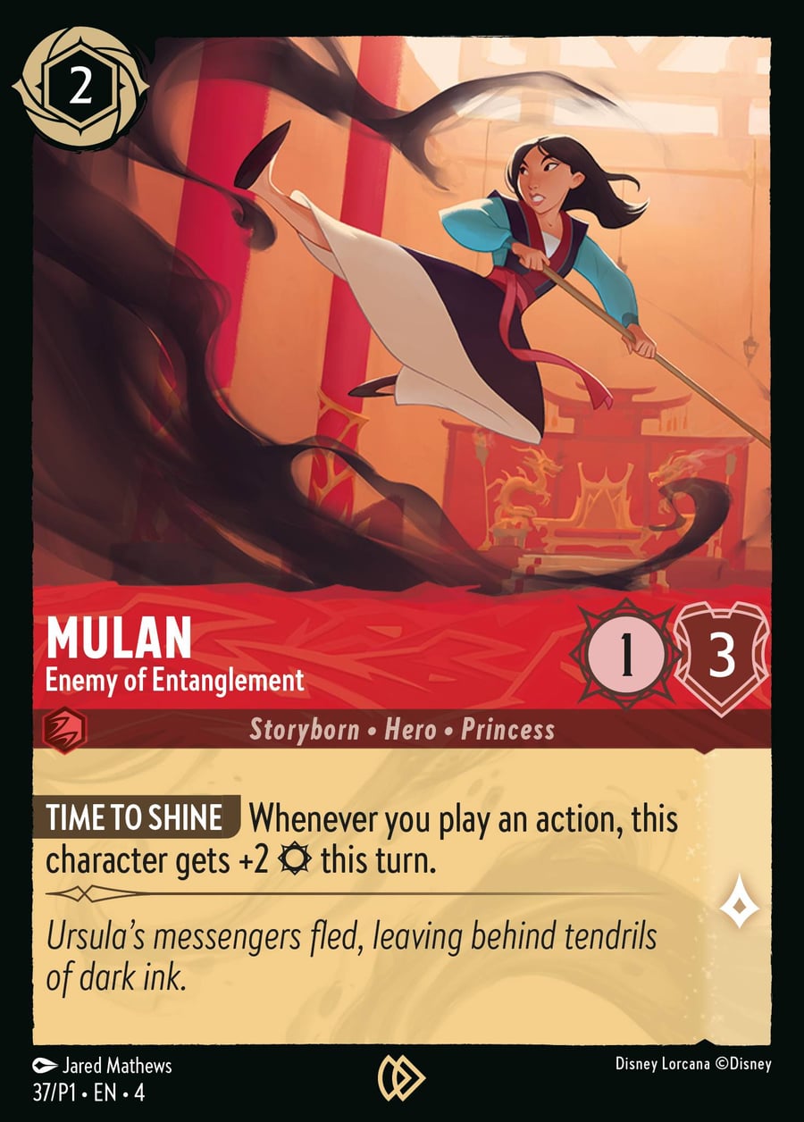 Mulan - Enemy of Entanglement card art