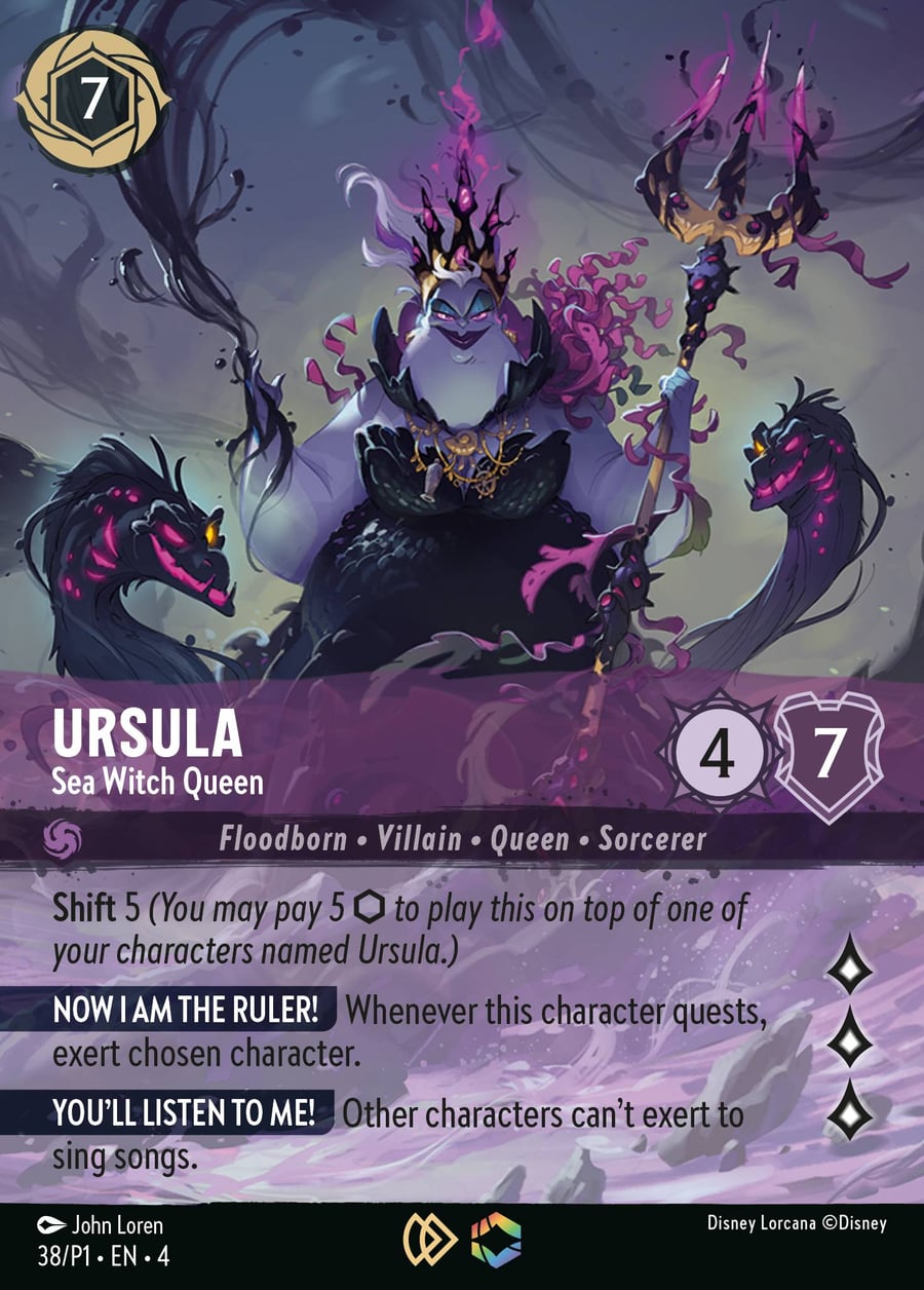 Ursula - Sea Witch Queen card art