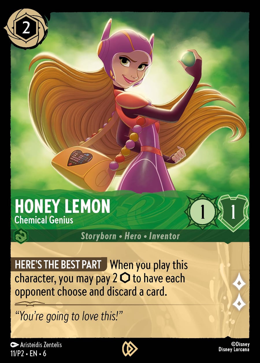Honey Lemon - Chemical Genius card art