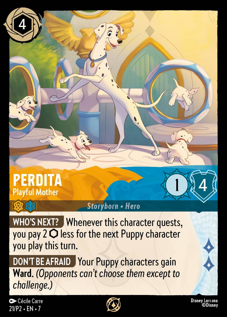 Perdita - Playful Mother card art