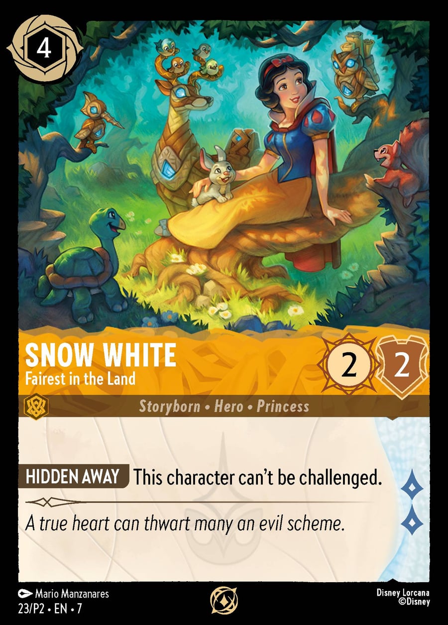 Snow White - Fairest in the Land card art