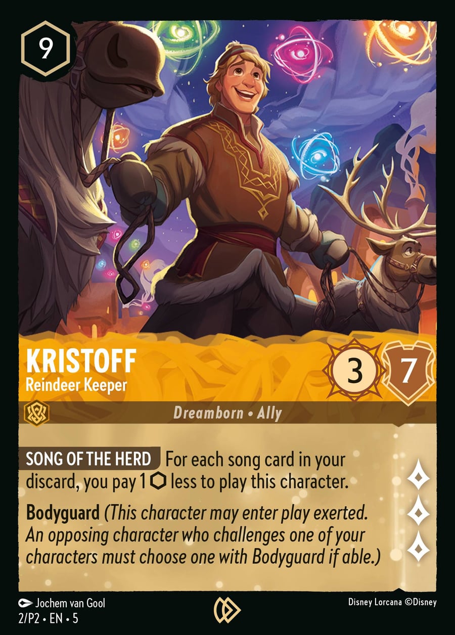 Kristoff - Reindeer Keeper card art