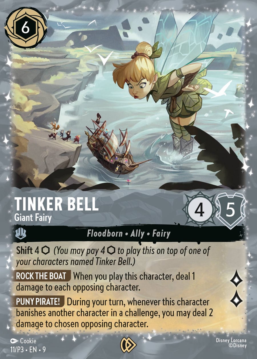 Tinker Bell - Giant Fairy card art