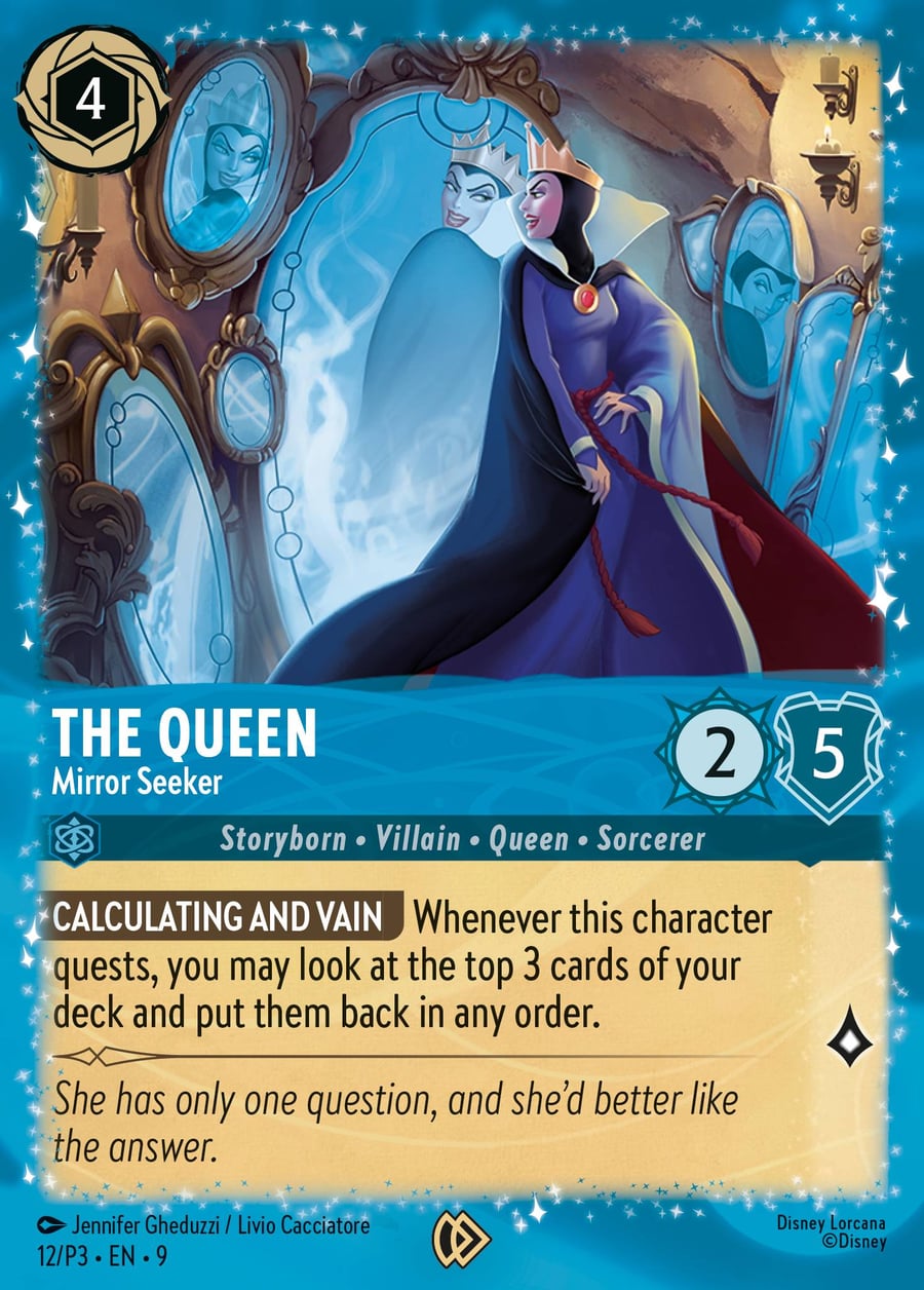 The Queen - Mirror Seeker card art