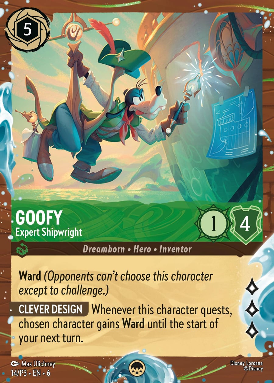 Goofy - Expert Shipwright card art