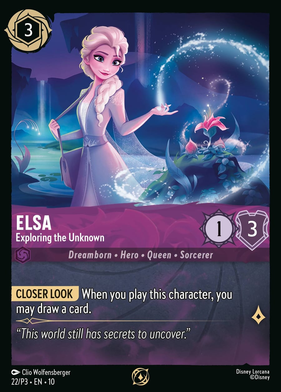 Elsa - Exploring the Unknown card art