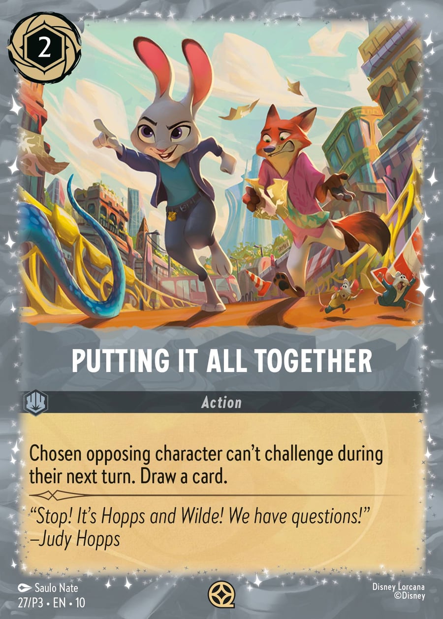 Putting It All Together card art