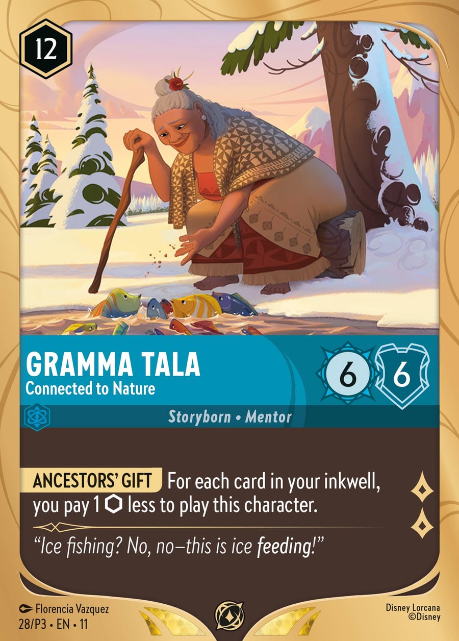 Gramma Tala - Connected to Nature card art