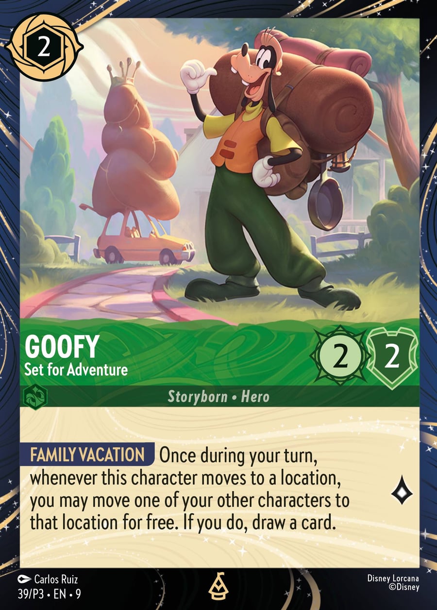 Goofy - Set for Adventure card art