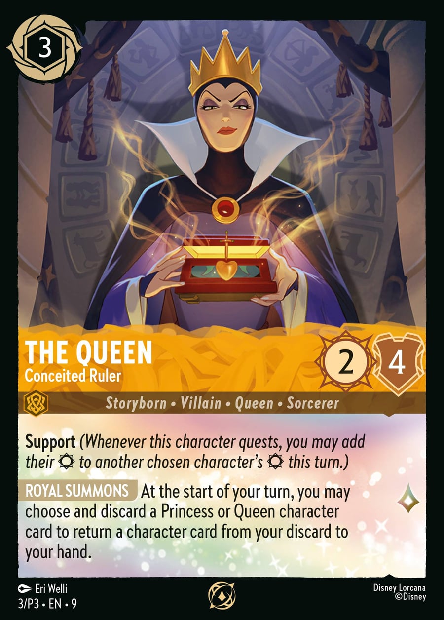 The Queen - Conceited Ruler card art