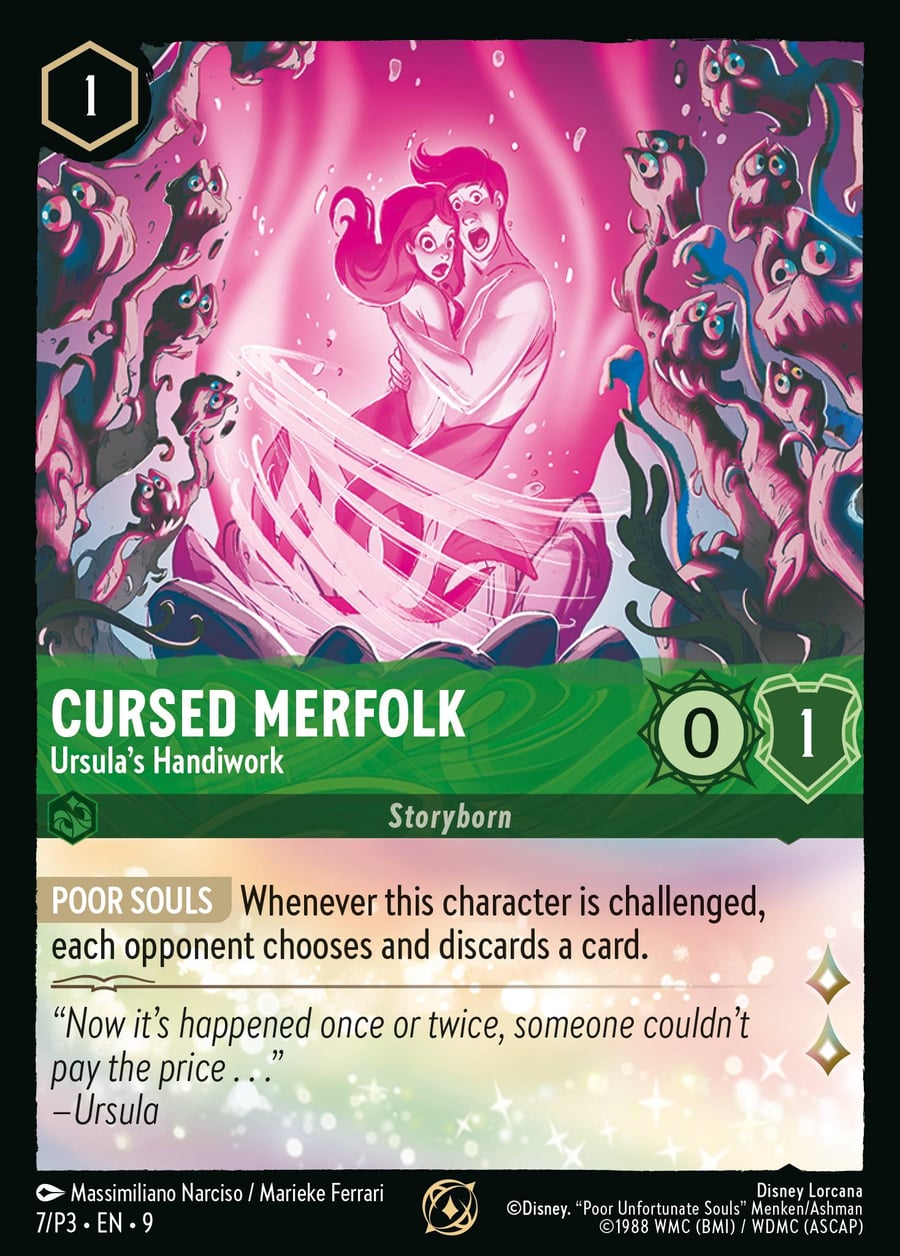 Cursed Merfolk - Ursula's Handiwork card art