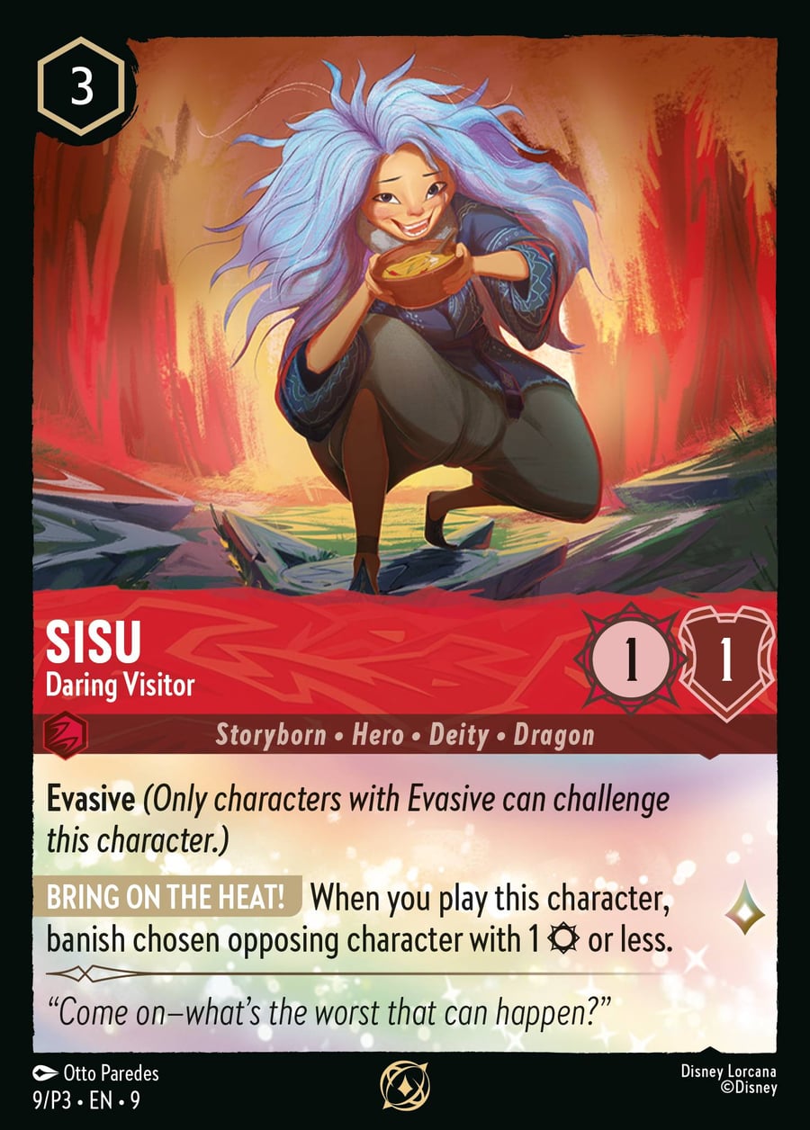 Sisu - Daring Visitor card art